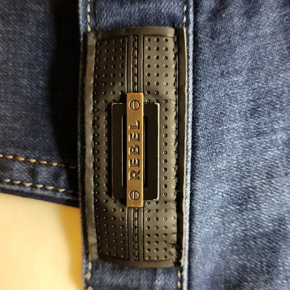 Rebel Jeans Size 12 Blue denim 💙 - Picture 5 of 7
